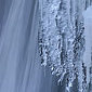 Eis am Wasserfall